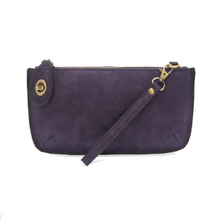 Joy Susan Accessories - Handbags Deep Violet Crossbody or Wristlet Clutch - Lux More Colors