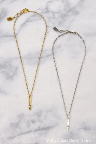 Julio Designs Jewelry - Necklaces Silver Final Sale Eliza Necklace Silver