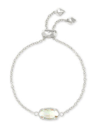 Kendra Scott Jewelry - Bracelets Dichroic Glass Silver Elaina Dichroic Glass Bracelet Gold or Silver