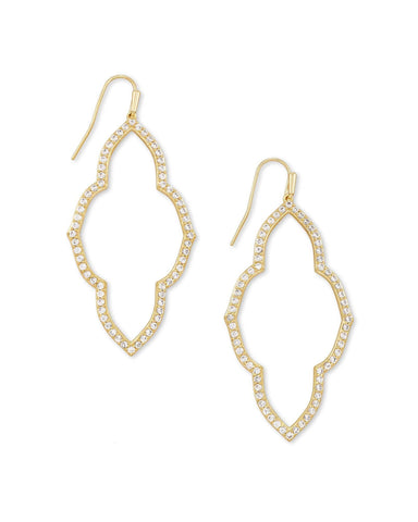 Kendra Scott Jewelry - Earrings Abbie Open Frame Earring - Gold