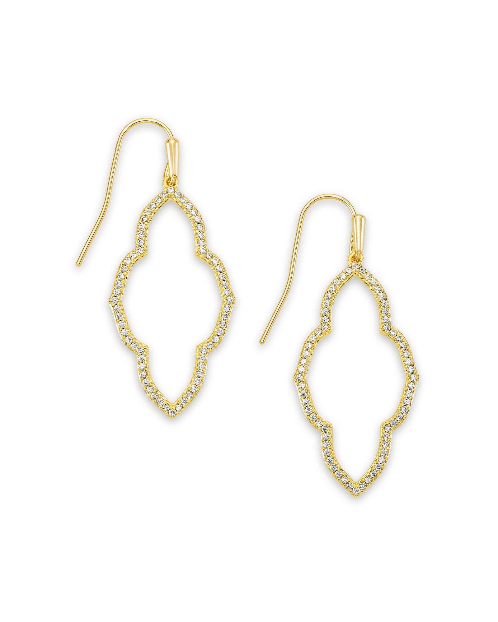 Kendra Scott Jewelry - Earrings Abbie Small Open Frame Earring - Gold