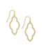 Kendra Scott Jewelry - Earrings Abbie Small Open Frame Earring - Gold