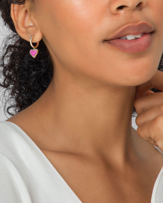 Kendra Scott Jewelry - Earrings Ari Heart Drusy Huggie Earring More Colors