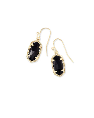 Kendra Scott Jewelry - Earrings Black Gold Lee Drop Earrings Black Silver or Gold