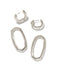 Kendra Scott Jewelry - Earrings Danielle Link Crystal Earrings Gold or Silver