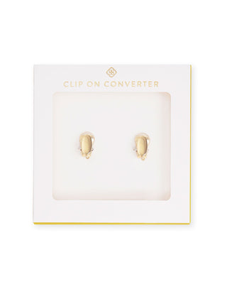 Kendra Scott Jewelry - Earrings Gold Clip On Converter for Earrings Gold or Silver