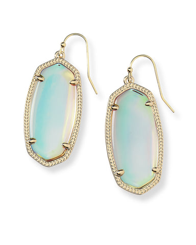 Kendra Scott Jewelry - Earrings Gold Elle Dichroic Glass Earring in Gold or Silver