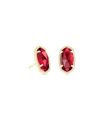 Kendra Scott Jewelry - Earrings Gold Ellie Stud Earrings Clear Berry Gold or Silver