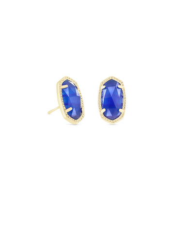 Kendra Scott Jewelry - Earrings Gold Ellie Stud Earrings Cobalt Silver or Gold