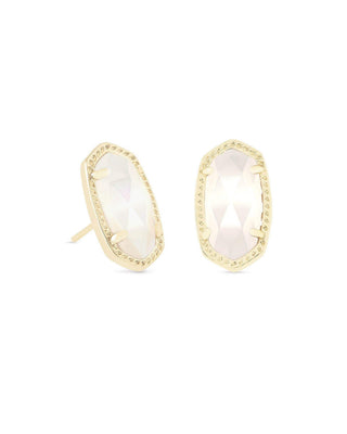 Kendra Scott Jewelry - Earrings Gold Ellie Stud Earrings Ivory MOP Gold or Silver