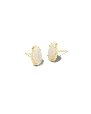 Kendra Scott Jewelry - Earrings Iridescent Drusy/Gold Grayson Stud Earrings Drusy - More Colors