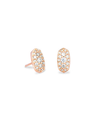 Kendra Scott Jewelry - Earrings Rose Gold Grayson Crystal Stud Earrings Silver, Gold or Rose Gold