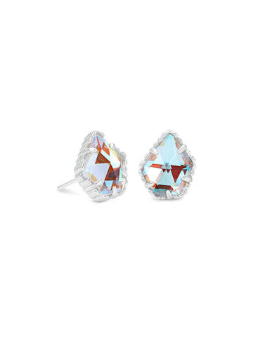 Kendra Scott Jewelry - Earrings Silver Tessa Stud Earrings Dichroic Glass Gold or Silver
