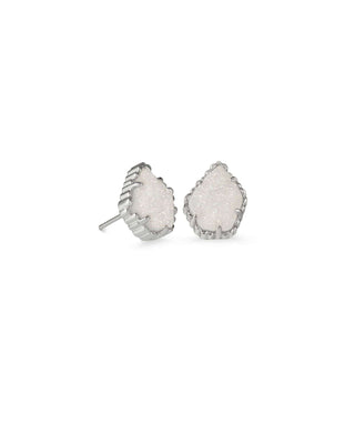 Kendra Scott Jewelry - Earrings Silver Tessa Stud Earrings Iridescent Drusy Gold or Silver