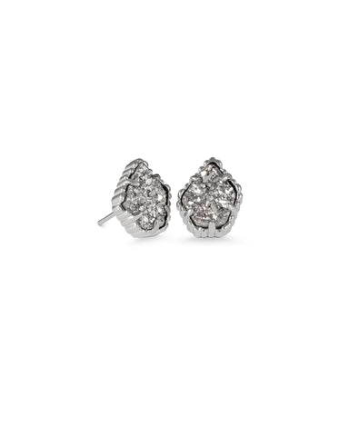Kendra Scott Jewelry - Earrings Tessa Earring Platinum Drusy