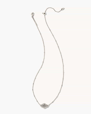 Kendra Scott Jewelry - Necklaces Abbie Pendant Necklace Silver Metal