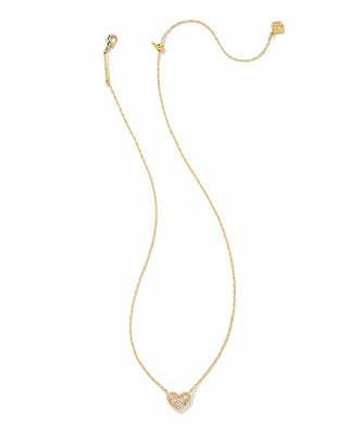 Kendra Scott Jewelry - Necklaces Ari Pave White Crystal Necklace Gold or Silver