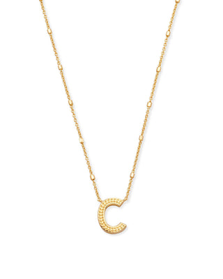 Kendra Scott Jewelry - Necklaces C Letter Pendant Necklace in Gold
