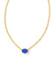 Kendra Scott Jewelry - Necklaces Cailin Blue Crystal Pendant Necklace