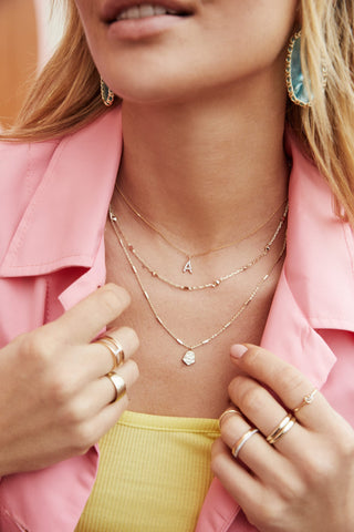 Kendra Scott Jewelry - Necklaces Clove Multi Strand Necklace - Bright Silver