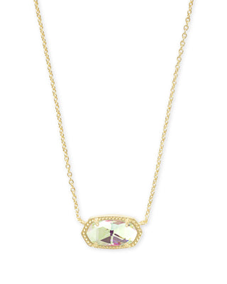 Kendra Scott Jewelry - Necklaces Dichroic Glass Gold Elisa 20" Necklace - More Colors
