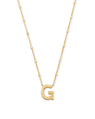 Kendra Scott Jewelry - Necklaces G Letter Pendant Necklace in Gold