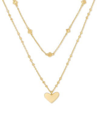 Kendra Scott Jewelry - Necklaces Gold Ari Heart Multi Strand Necklace - more colors