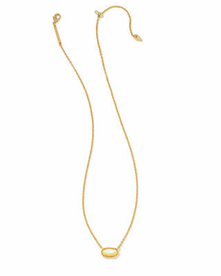 Kendra Scott Jewelry - Necklaces Grayson Short Pendant Necklace Light Yellow MOP