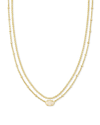 Kendra Scott Jewelry - Necklaces Iridescent Drusy Emilie Multi Strand Drusy Necklace - More Colors