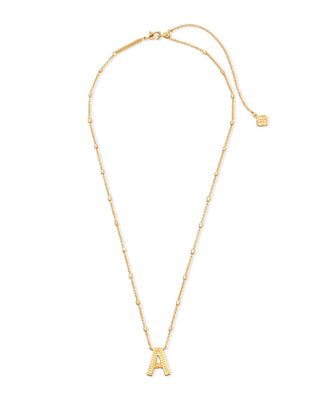 Kendra Scott Jewelry - Necklaces Letter Pendant Necklace in Gold