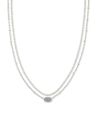 Kendra Scott Jewelry - Necklaces Platinum Drusy Emilie Multi Strand Drusy Necklace - More Colors