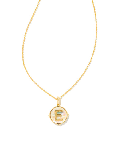 Kendra Scott Jewelry - Necklaces Sale Letter E Disc Pendant Necklace
