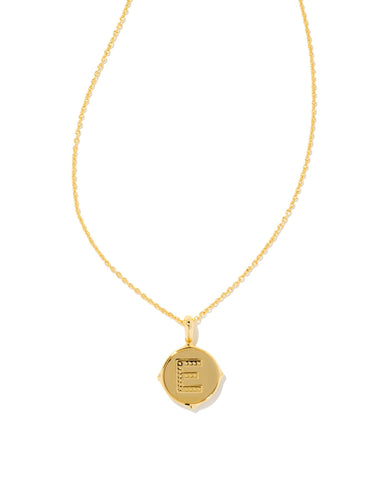 Kendra Scott Jewelry - Necklaces Sale Letter E Disc Pendant Necklace