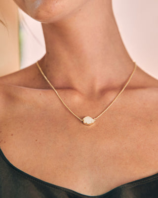 Kendra Scott Jewelry - Necklaces Tess Necklace Dichroic Glass Gold or Silver