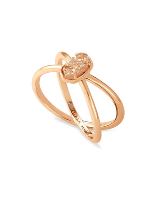 Kendra Scott Jewelry - Rings Emilie Double Band Drusy Ring - More Colors