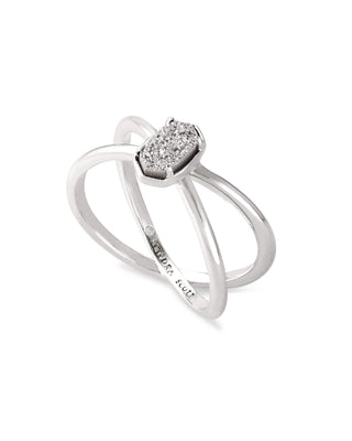 Kendra Scott Jewelry - Rings Emilie Double Band Drusy Ring - More Colors