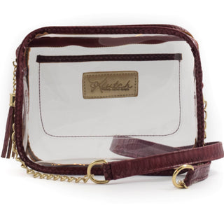 Klutch Stadium Style Accessories - Handbags K'Lear Stadium Sightseer Cross Body Maroon