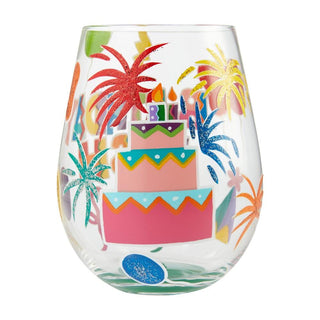 Lolita Glasses Home - Drinkware Lolita Stemless Wine Glasses Birthday Bash
