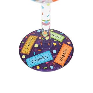 Lolita Glasses Home - Drinkware Thank You Lolita Wine Glasses Thank You