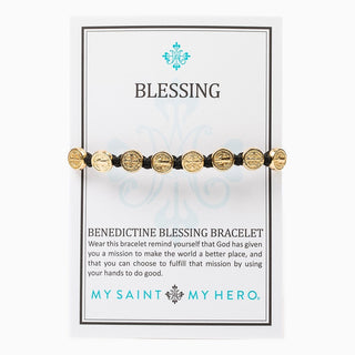 My Saint My Hero Jewelry - Bracelets Final Sale Benedictine Blessing Bracelet - More Colors