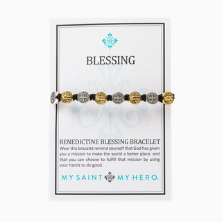 My Saint My Hero Jewelry - Bracelets Final Sale Benedictine Blessing Bracelet - More Colors
