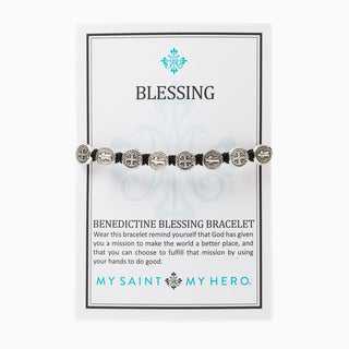 My Saint My Hero Jewelry - Bracelets Final Sale Benedictine Blessing Bracelet - More Colors