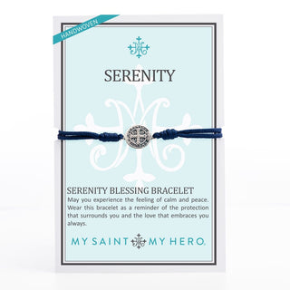 My Saint My Hero Jewelry - Bracelets Navy - Silver Final Sale Serenity Bracelet - More Colors