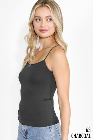 Nikibiki Basics - Cami Charcoal Short Cami More Colors
