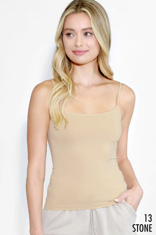 Nikibiki Basics - Cami Stone Short Cami More Colors