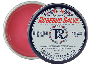 Rosebud Perfume Company Home Original Rosebud Lip Balm Tin