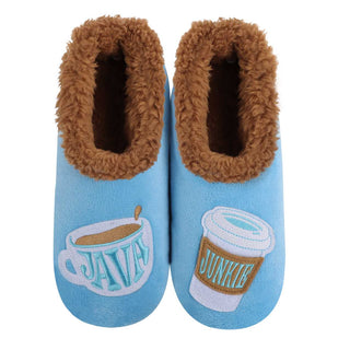 Snoozies Loungewear- Sleepwear - Slippers Small Snoozies Java Junkie