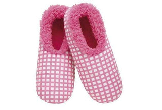 Snoozies Loungewear- Sleepwear - Slippers Small Snoozies Off the Grid Pink
