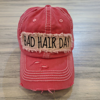 Suzie Q Accessories - Hats Bad Hair Coral Assorted Baseball Hats